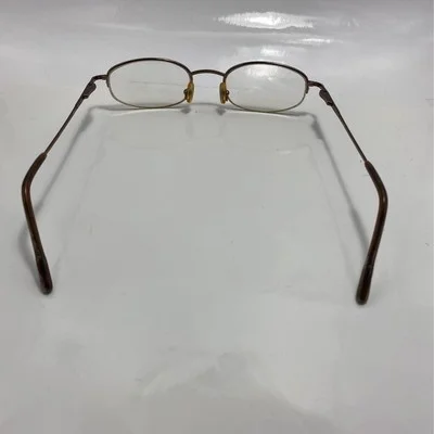 Hikari Mens Half Rim Oval Eyeglasses Metallic 2 Nose Pads 47[] 20- 135 3
