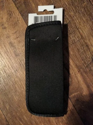 Hillman Soft Eyeglass Case 2 pack-BLACK neoprene *New* 2