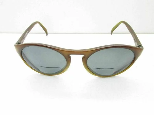 Hobie Avanti EYEGLASSES FRAMES 53-21-140 Brown Round Keyhole 11793 3
