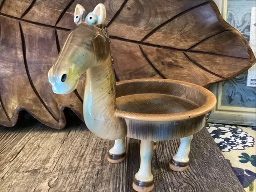 Horse Eyeglass Holder Trinket dish ceramic equestrian Horse Lover Gift 🐴 🐎