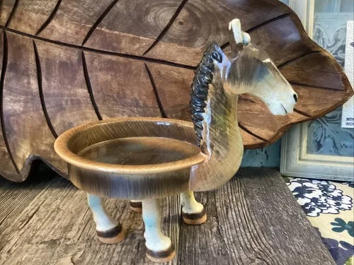 Horse Eyeglass Holder Trinket dish ceramic equestrian Horse Lover Gift 🐴 🐎 2