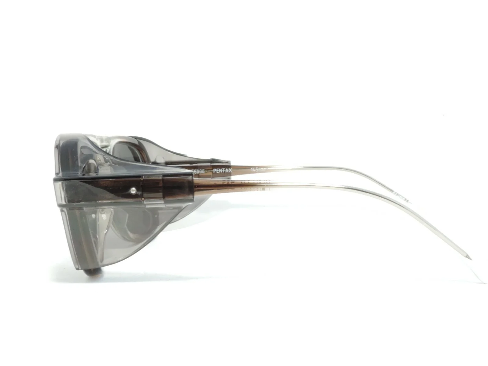 HOYA PENTAX F6000 SAFETY EYEGLASS FRAME Z87-2+ GRAY FADE 55-15-145 3