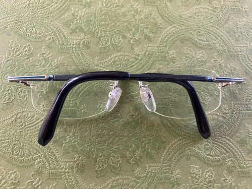 Hoya PF030T titanium Rimless Eyeglasses Frames 140- Made in Japan 3