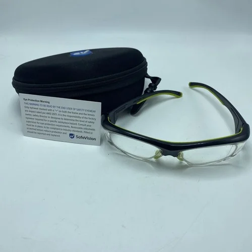Hoya Safevision Poly Clear Protect Safety Glasses PTX Z87-2+ 21HO+
