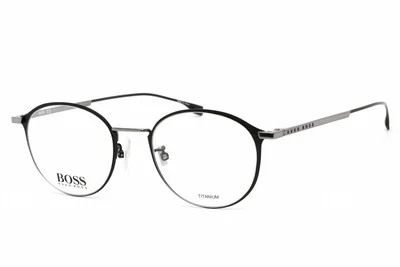 HUGO BOSS BOSS 1068F O6W Eyeglasses Matt Black Ruthenium Frame 49mm 3