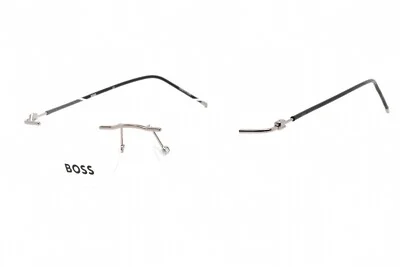 HUGO BOSS BOSS 1422 06LB Eyeglasses Ruthenium Frame 51mm