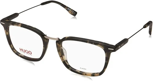 Hugo Boss Eyeglasses for Men or Women 0327 0HLA Grey Havana Rectangle 50 20 140 2