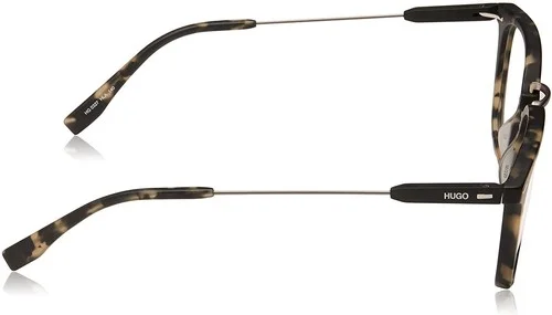 Hugo Boss Eyeglasses for Men or Women 0327 0HLA Grey Havana Rectangle 50 20 140 4