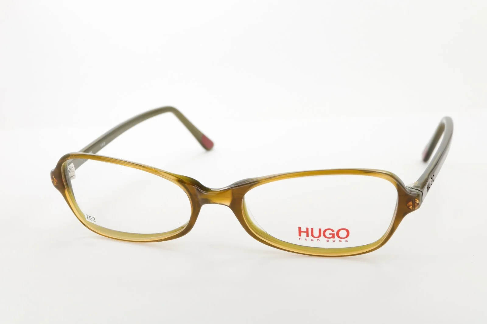 HUGO BOSS HB15542 OL Olive Green 49-15-140 Eyeglass Frames Made in ITALY Z62