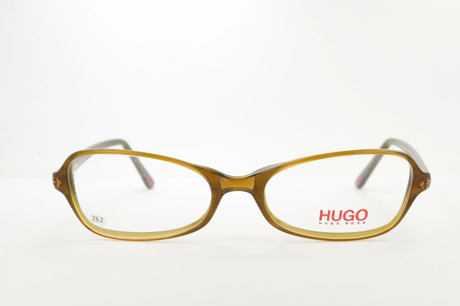HUGO BOSS HB15542 OL Olive Green 49-15-140 Eyeglass Frames Made in ITALY Z62 2