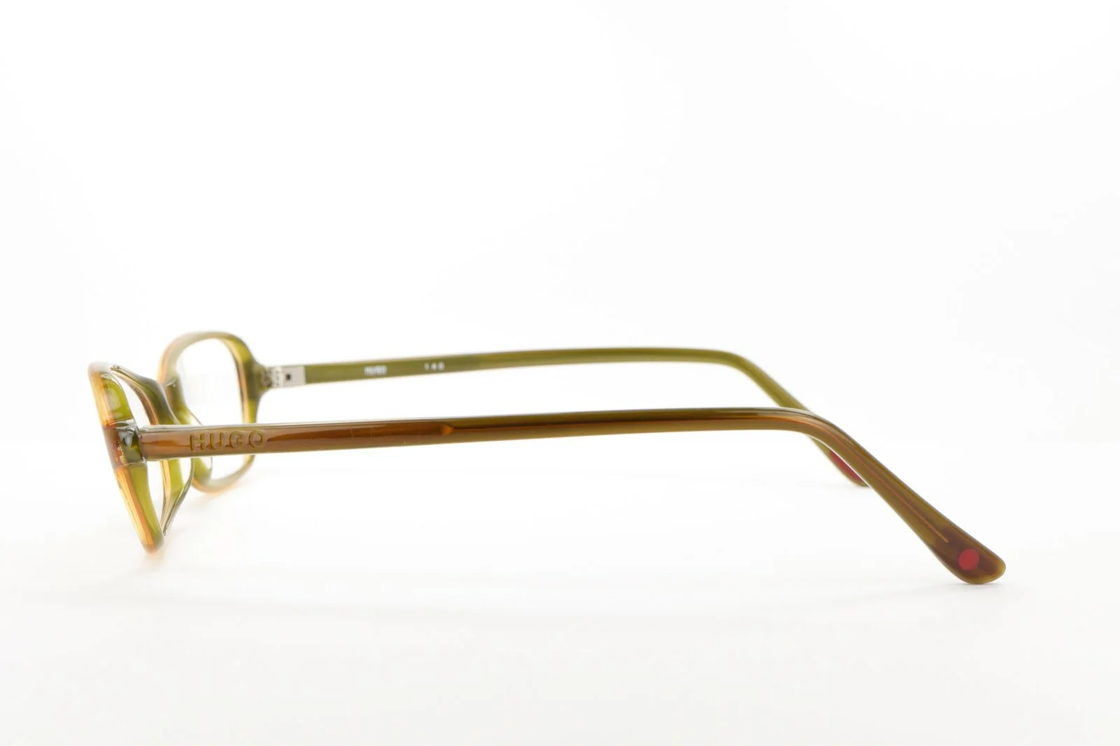HUGO BOSS HB15542 OL Olive Green 49-15-140 Eyeglass Frames Made in ITALY Z62 4