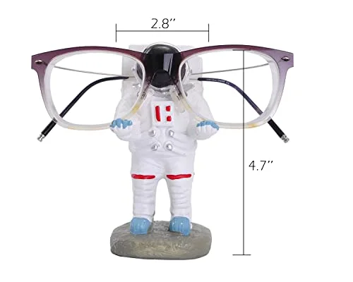 IBWell Funny Decorative Eyeglass Holder Display StandsGift for Astronaut Astr... 2