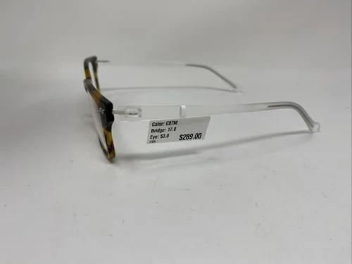 iGreen Eyeglass Frame THEMA PLUS 02 52/17/145 C07m MATTE TORTOISE CRYSTAL 0457 2