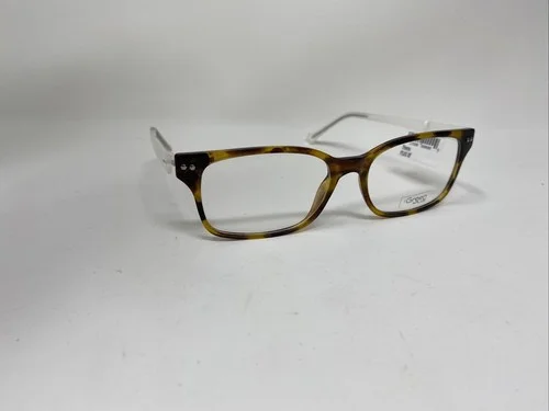 iGreen Eyeglass Frame THEMA PLUS 02 52/17/145 C07m MATTE TORTOISE CRYSTAL 0457 4