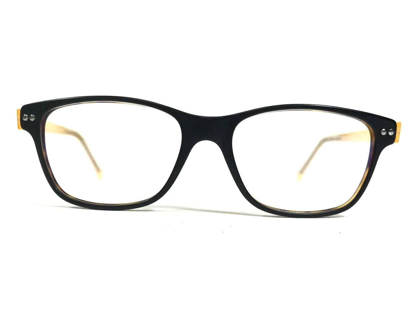 iGreen Eyeglasses Frames 0418 Brown Orange Square Full Rim 48-21-130