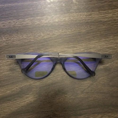 iGREEN Eyeglasses Frames ITALY Palden Gray Clear Acetate 52-15-143 v4.67 co13m 3