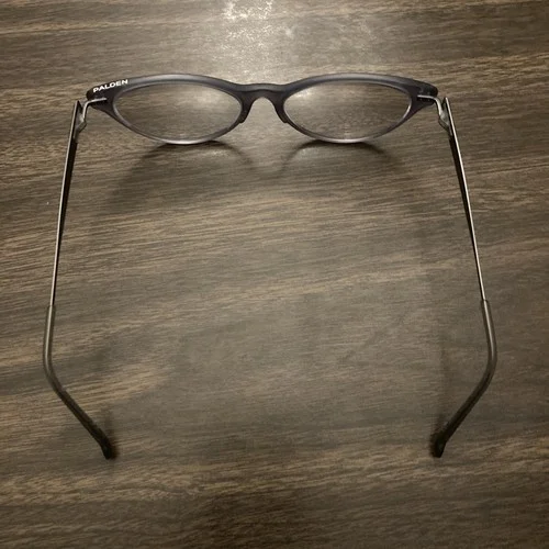 iGREEN Eyeglasses Frames ITALY Palden Gray Clear Acetate 52-15-143 v4.67 co13m 4