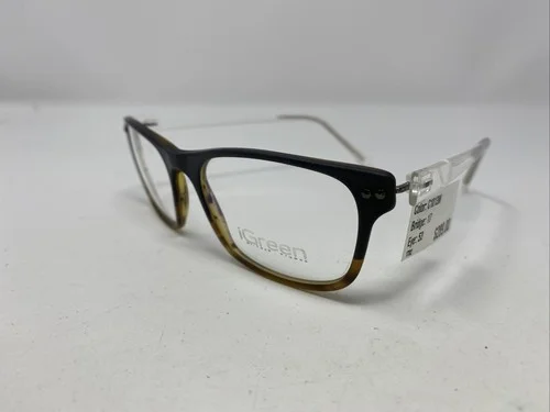 iGreen USA V4.79 C.1013M 53-17-143 Brown Full Rim Plastic Eyeglasses Frame 2318 2