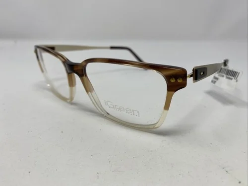 iGreen USA V4.82 1018 54-17-143 Brown Full Rim Plastic Eyeglasses Frame GO31 2