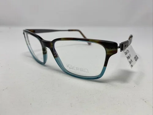 iGreen USA V4.82 C.715 54-17-143 Brown/Blue Full Rim Eyeglasses Frame BU93 2