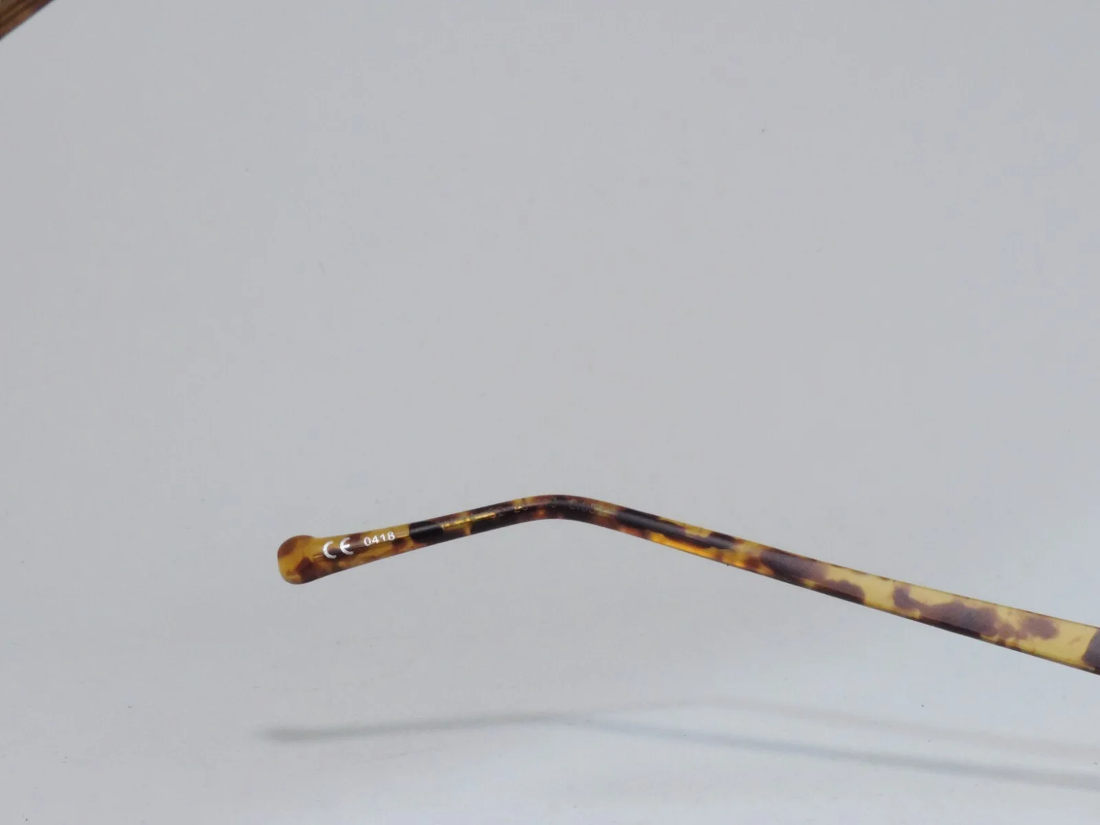 iGREEN V4.74 LIGHTWEIGHT ACETATE EYEGLASS FRAMES BEIGE TORTOISE 52-20-143 NEW 4