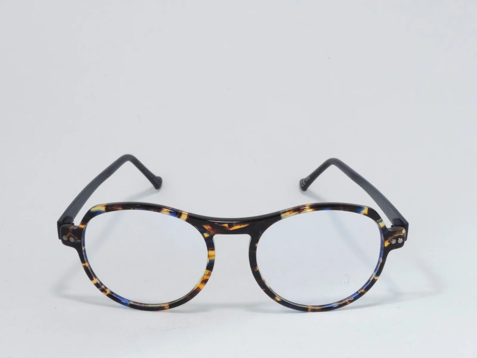 iGREEN V4.81 LIGHTWEIGHT ACETATE EYEGLASS FRAMES NAVY TORTOISE 51-17-143 NEW