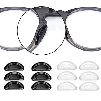 ILSSLI Ear Gripper Holders for Eyeglass Nose Pads Silicone Anti -Slip Glasses. 3