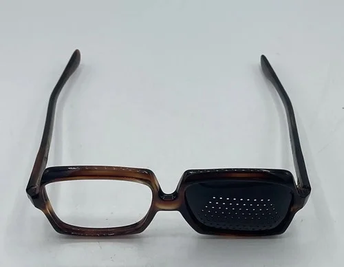 Imperial France Square Frame Eyeglasses Tortoise Woman’s France 4012 50-15 VTG 3