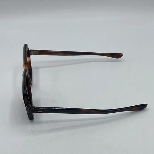 Imperial France Square Frame Eyeglasses Tortoise Woman’s France 4012 50-15 VTG 4