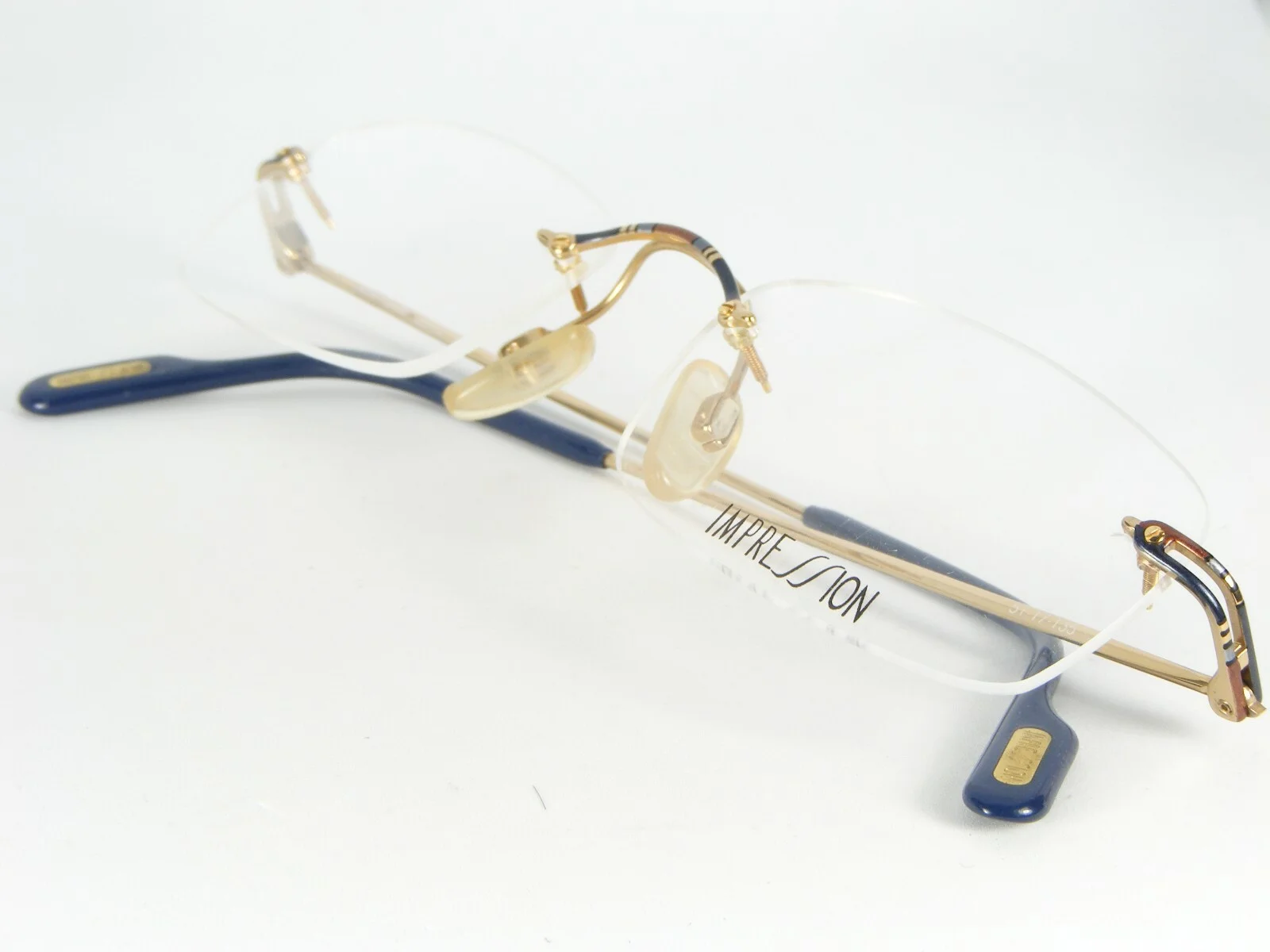 IMPRESSION 20702 MULTICOLOR EYEGLASSES GLASSES RIMLESS 51-17-135mm 3