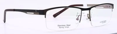 Impression R-IMPM-15-03 Brown Rectangular Mens Eyeglasses Frames 55-17-140 3