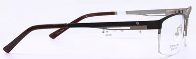 Impression R-IMPM-15-03 Brown Rectangular Mens Eyeglasses Frames 55-17-140 4