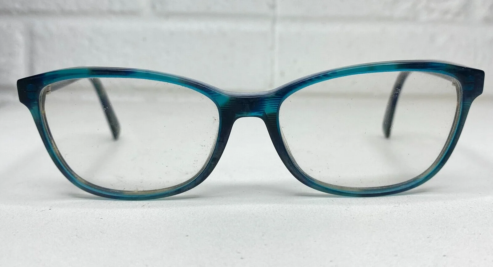 InFace IF 9265-858 Eyeglasses Frames Danish Design Black Teal 52-16-135 17228