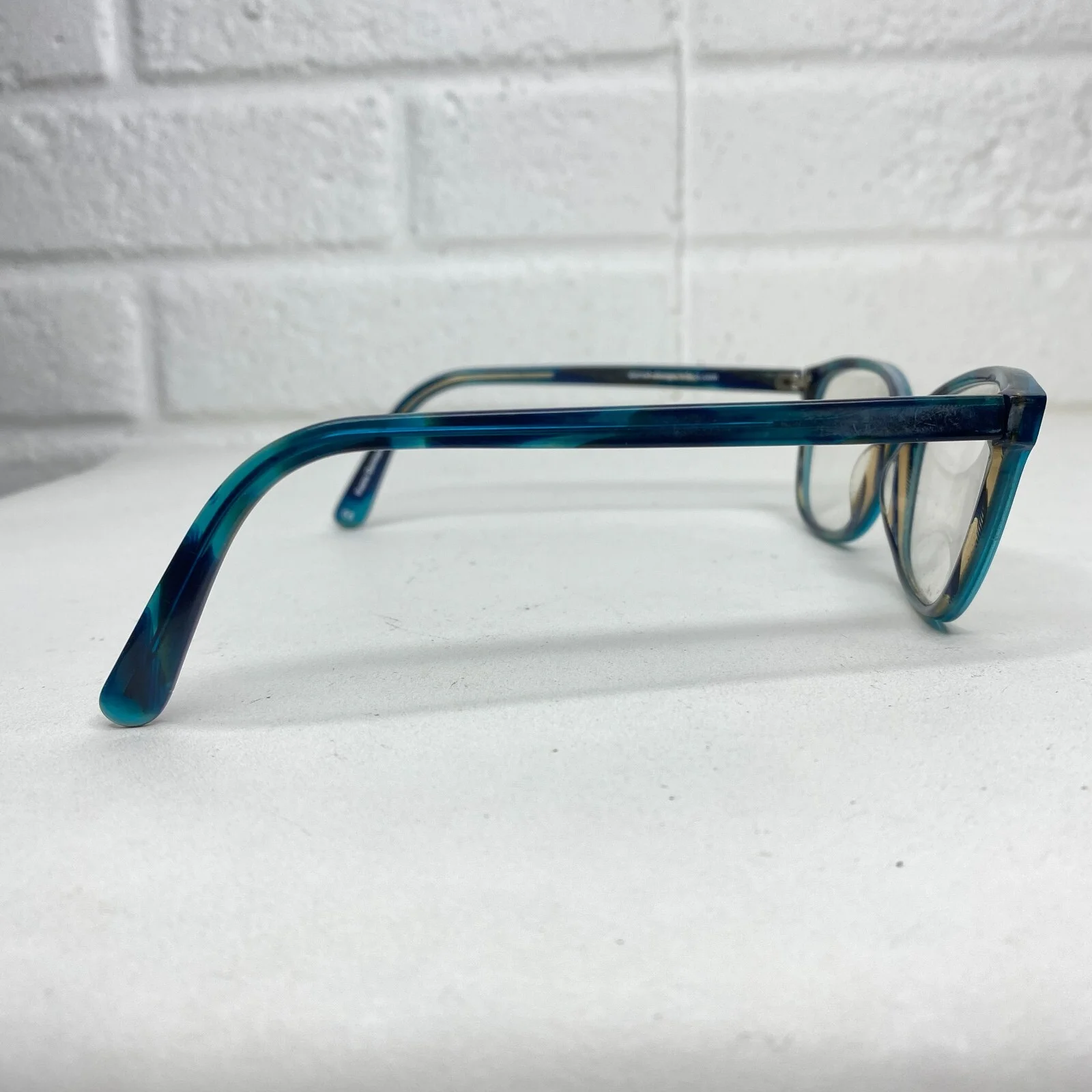 InFace IF 9265-858 Eyeglasses Frames Danish Design Black Teal 52-16-135 17228 4