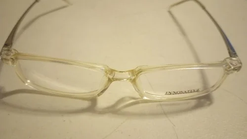 Innovative M/F Eyeglasses Frames IMF 471 Crystal Clear Rectangular 51-15-140 3