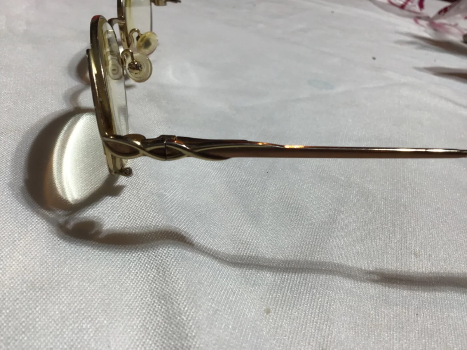 INNOVATIVE M/F TECHNOLOGY Eyeglasses With Clip On Sunglasses US Missing RT Arm 2