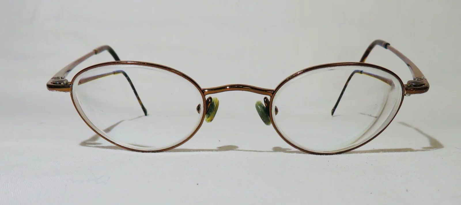 Innovative M/F Technology IMF311 eyewear eyeglass frame, Brown metal 2