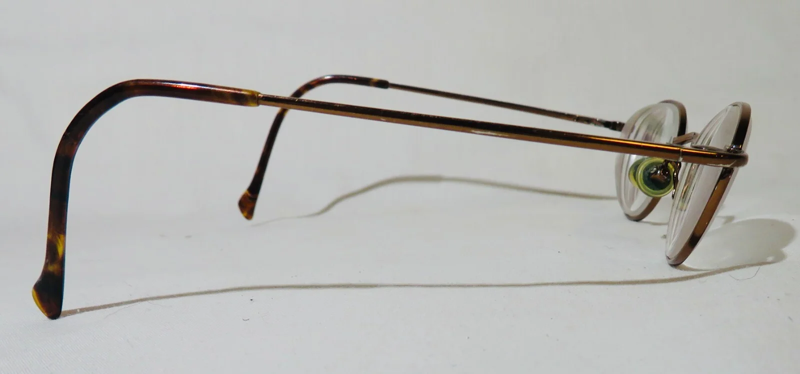 Innovative M/F Technology IMF311 eyewear eyeglass frame, Brown metal 4