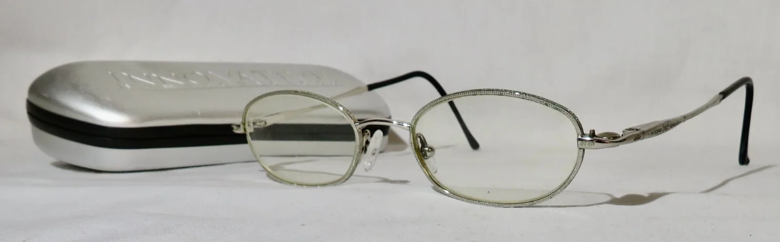 Innovative Technology IMF374 Eyeglass frame 47-19-140 Silver metal eyewear
