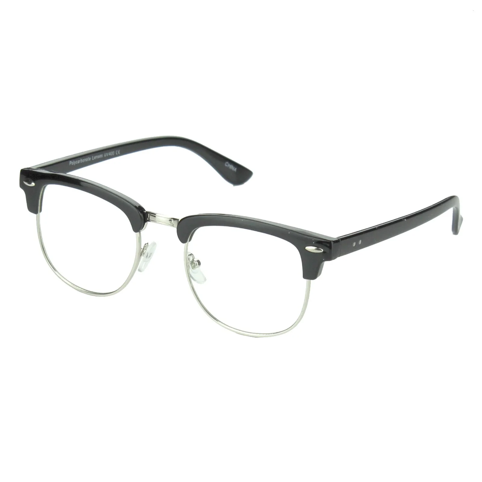 Interview Smart Clear Lens Eye Glasses Nerdy Geek Retro Vintage Hipster UV 100%