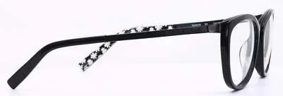 Isaac Mizrahi IM30039 BK Black Cat Eye Womens Full Rim Eyeglasses 52-18-135 4