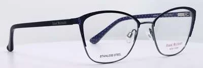 Isaac Mizrahi IM30044 Navy Womens Cat Eye Full Rim Eyeglasses 52-16-135 3