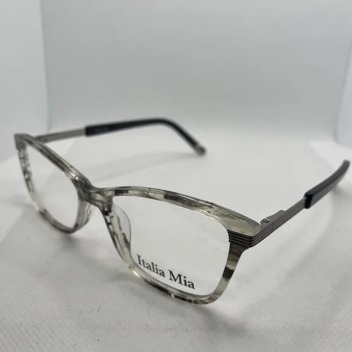 Italia Mia IM775 51/37/15 135 Black/white Womens Eyeglass Frames 12B 3