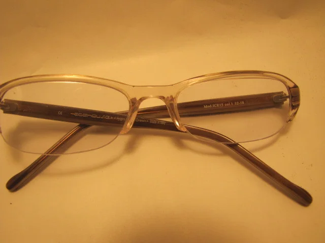 ITALIAN DREAM EYEWEAR BROWN/TANS/CLEAR 52-18-145 ITALIAN MADE C127 4