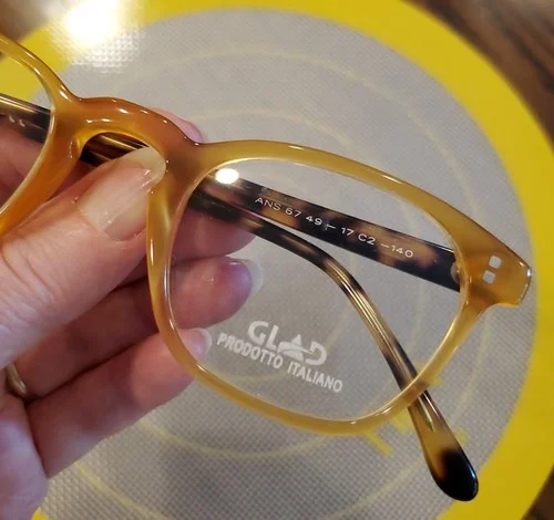 Italian Eyeglasses Made in Italy Produtto Italiano ANS 67 49-17 C2-140 by Glad