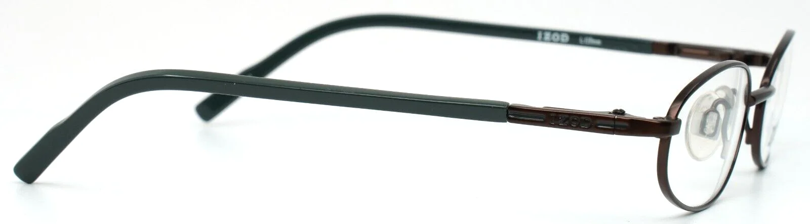 IZOD 606 Brown Unisex Kids Oval Full Rim Eyeglasses 43-18-120 B:26 4