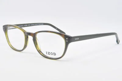 Izod Eyeglasses 2016 Olive Tortoise, Size 50-20-145