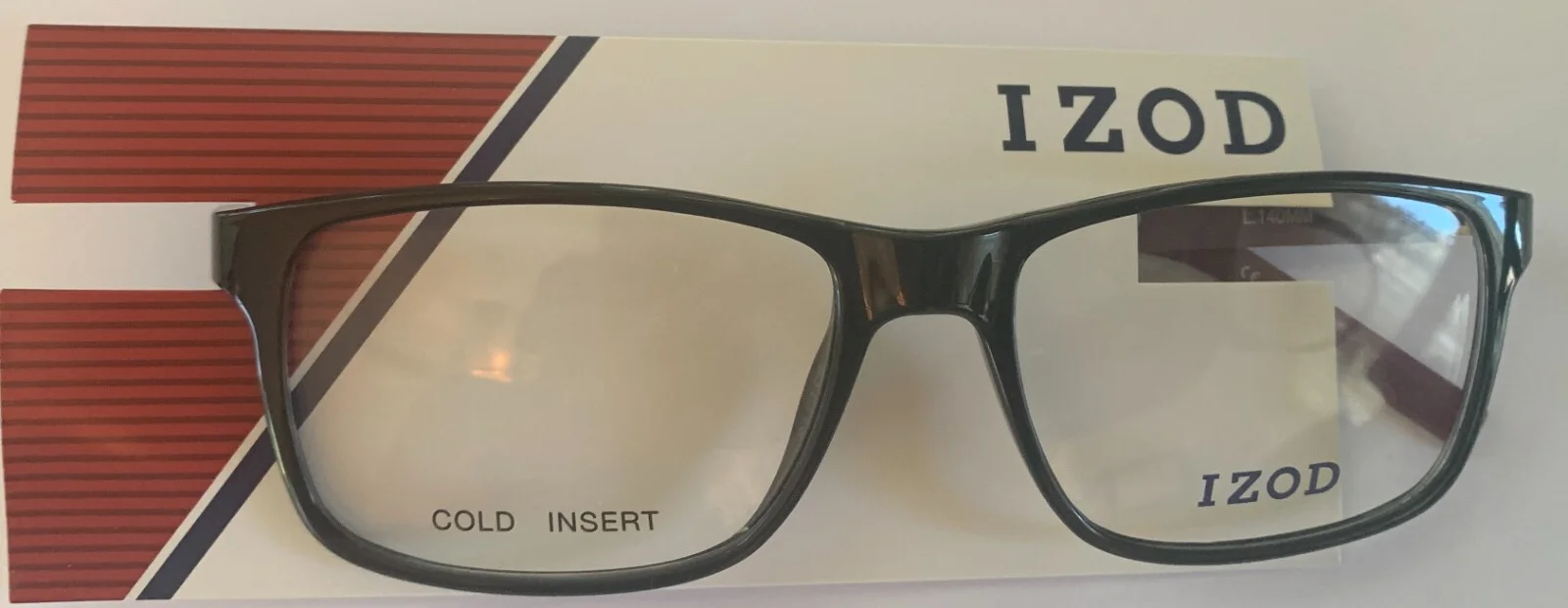 Izod Eyeglasses 2054 Clearvision Black 53/16/140