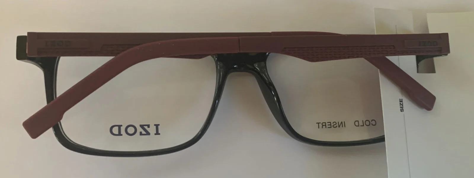 Izod Eyeglasses 2054 Clearvision Black 53/16/140 4