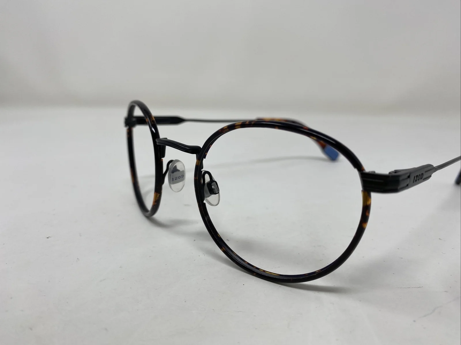 IZOD Eyeglasses Frame IZ 776 BLACK 50-20-140 Tortoise Full Rim AT19 2